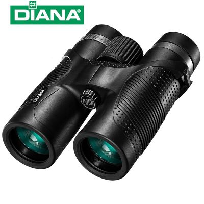 กล้องส่องทางไกล HD 10X42มีประสิทธิภาพ DIANA กล้องส่องทางไกลมืออาชีพกันน้ำสำหรับผู้ใหญ่การล่าสัตว์กลางแจ้งดูนก