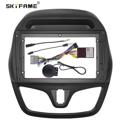 Car Radio Fascia Frame Adapter Canbus Box For Chevrolet Spark Baic Beat Daewoo Matiz Android Radio Dash Fitting Panel Kit