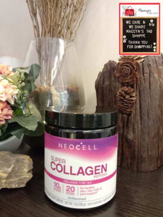 NEOCELL SUPER COLLAGEN PEPTIDES UNFLAVORED POWDERED Lazada PH