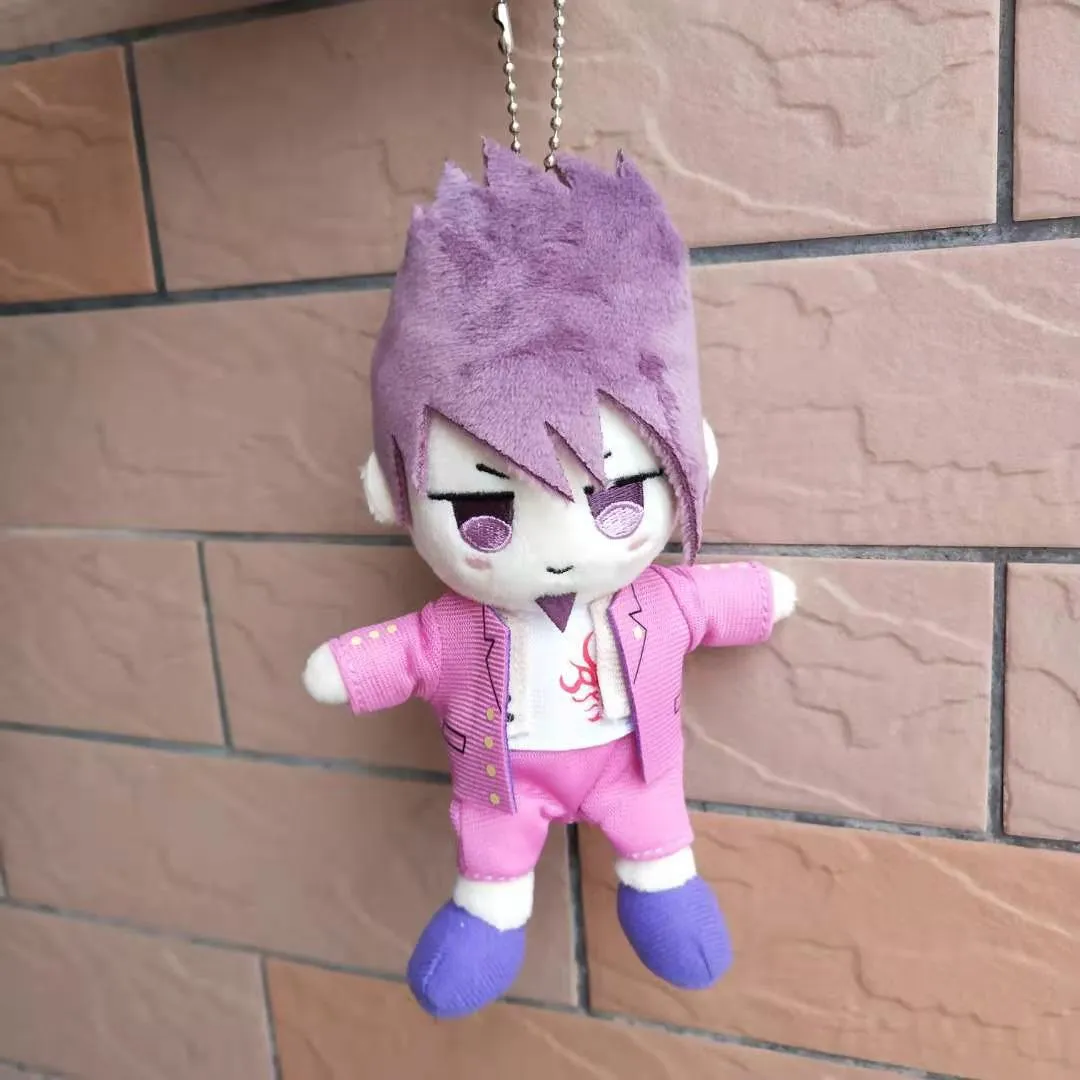 15Cm Anime Plush Doll Keyring Danganronpa V3 Dangan Ronpa Oma Kokichi  Komaeda Nagito Snowdrops Ohm Material Plush Keychain Toy | Lazada
