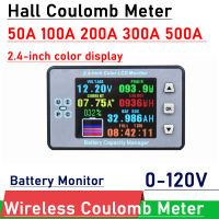 การตรวจสอบแบตเตอรี่ฮอลล์ Coulomb เมตร DC 200A 500A Lifepo4ตะกั่วกรด Li-Ion ลิเธียมความจุจอแสดงผลพลังงาน12โวลต์24โวลต์36โวลต์48โวลต์60โวลต์