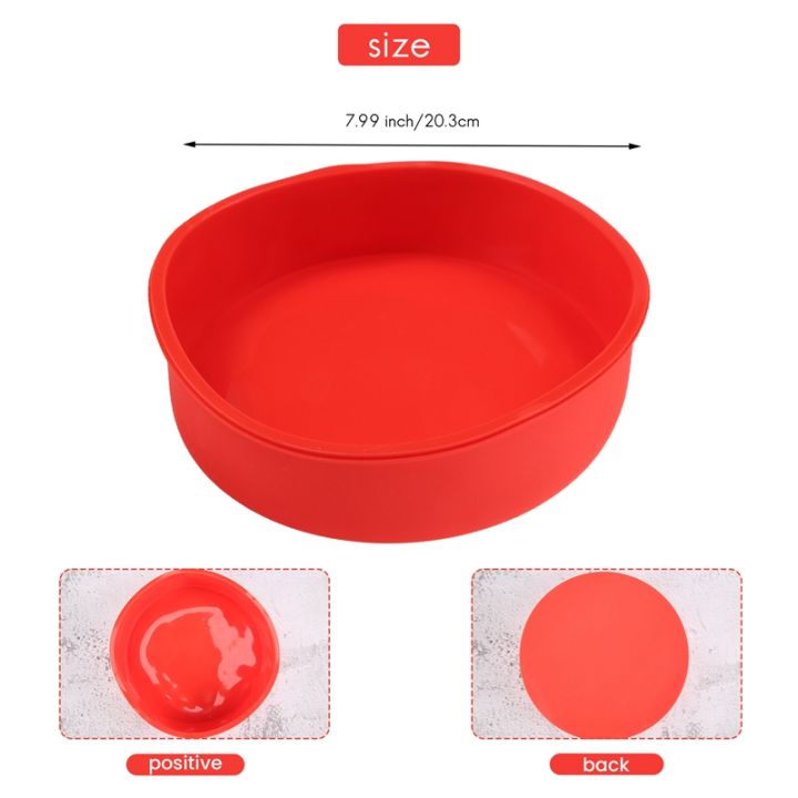 round-cake-pan-silicone-mold-for-baking-non-stick-and-quick-release-baking-pan