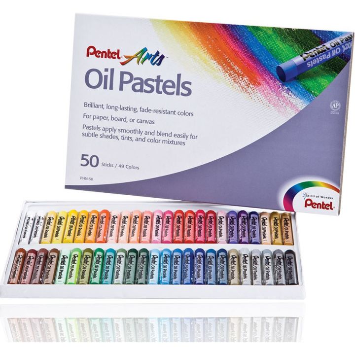 Sáp dầu Pentel 50 màu: Với bộ sưu tập màu sáp dầu Pentel 50 màu, bạn sẽ có được những gam màu đa dạng và tinh tế. Hãy cùng khám phá sự phong phú của màu sắc và tạo ra những tác phẩm đẹp mắt và ấn tượng.