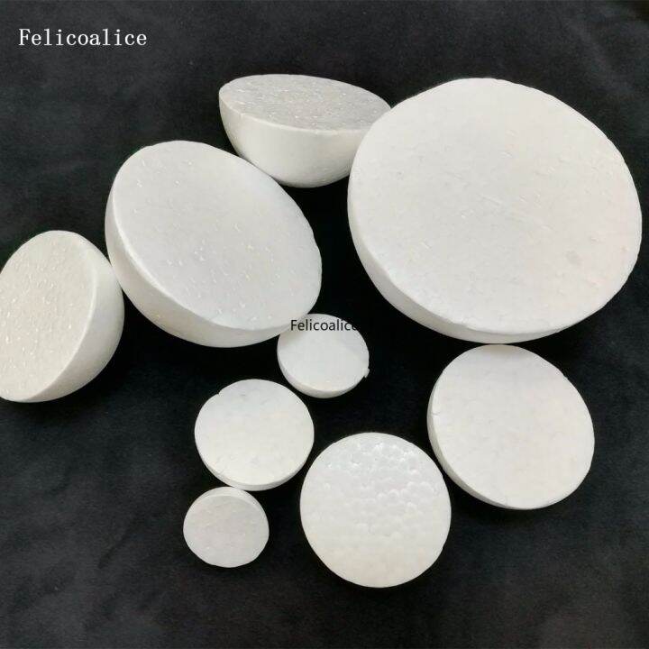 48pcs-สีขาวการสร้าง-half-polystyrene-styrofoam-foam-ball-spheres-สำหรับ-diy-งานฝีมืออุปกรณ์ครึ่งลูกโฟม15ซม-5-905นิ้ว