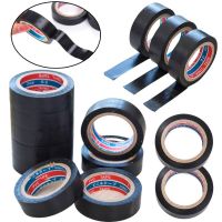 ☁▫ Black Electrician Wire Insulation Flame Retardant Plastic Tape Electrical High Voltage PVC Waterproof Self-adhesive Tape Supply