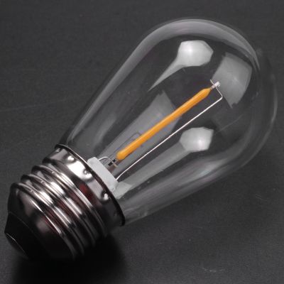 15 Pack 3V LED S14 Replacement Light Bulbs Shatterproof Outdoor Solar String Light Bulbs Warm White