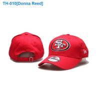 ♘◊ Donna Reed The new NFL hats rugby team San Francisco 49 baseball cap hip-hop American sport cap bend brim hat shading