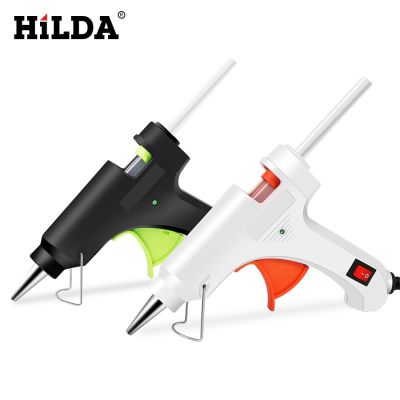 【YF】 HILDA 20W Hot Melt Glue Gun Without Sticks Thermo Mini Adhesive Repair Heat Tools