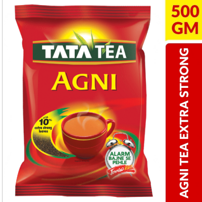 Tata Tea Agni ( EXTRA STRONG ) 500g กรัม ใบชาอินเดีย.