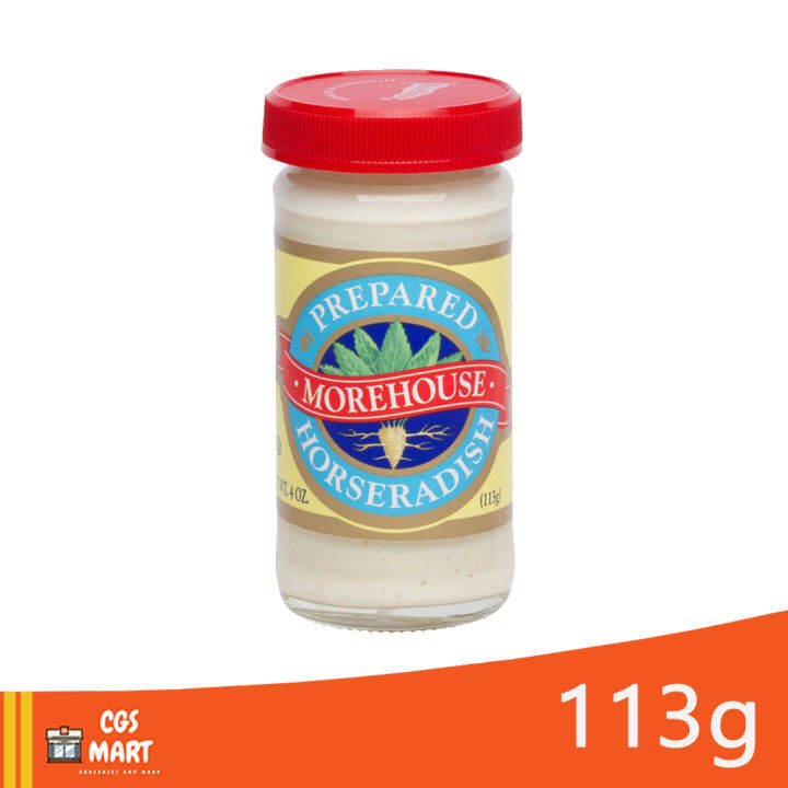 Morehouse Prepared Horseradish 113g Gluten Free Product of USA Lazada PH