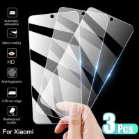 【cw】 3 Pcs Tempered Glass For Xiaomi Redmi Note 9 8 7 Pro 8T 7A 10X Screen Protector Protective Film