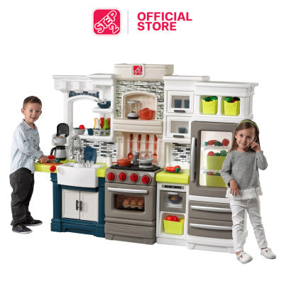 ชุดห้องครัวเด็ก เครื่องครัวเด็ก ห้องครัวโมเดิร์นเชฟ Elegant Edge Kitchen Step2