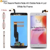 สำหรับ Xiaomi Redmi Note 4X หน้าจอสัมผัส Lcd กระจกกันรอยดิจิตอลประกอบโน้ต4 Pro ดิสเพลย์พร้อมกรอบพร้อมเครื่องมือ LPL37132อะไหล่