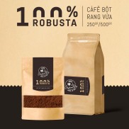 Cà phê bột rang xay mộc 69 BUÔN MÊ nguyên chất 100% gói 250g 500g ROBUSTA