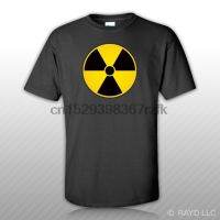 2023 newNuke Radioactive T-Shirt Tee Shirt Free Sticker nuclear radiation warning