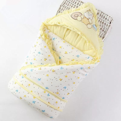 Spring Autumn Baby Sleeping Bag Cotton Baby Blanket Magic Tape Baby Blanket