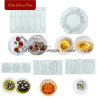 【hot】 Coral/Flower Sugarcraft Chocolate Fondant Mold Cuisine Silicone Decorating Tools Bakeware