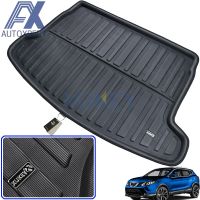 สำหรับ Nissan Qashqai J11 Rogue Sport 2014 - 2016 2017 2018 2022ด้านหลัง Trunk Boot Liner Mat Cargo ชั้นถาดพรมโคลน Kick Pad