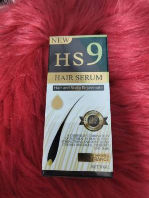 New package เอช เอส แฮร์ เซรั่ม HS9 Hair Growth Serum เซรั่มแก้ผมร่วง ผมบาง 30ml. (1 ขวด) ผลิตภัณฑ์บำรุงเส้นผม