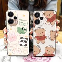 Cute Soft Case Phone Case For Redmi Note12 Turbo Cover Silicone Original New Arrival Anti-dust Cartoon TPU Durable New