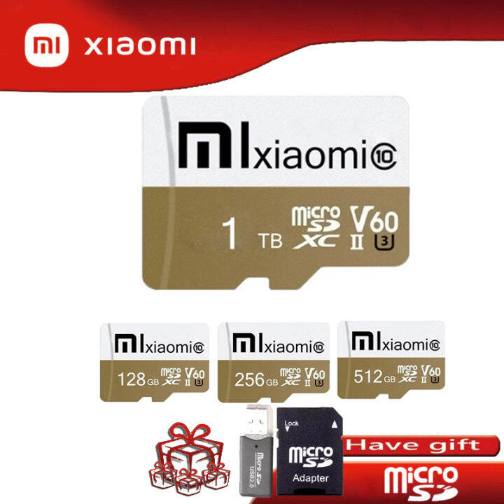 Xiaomi micro sd memory card class 10 512gb 128gb 32gb 64gb 256gb 16gb