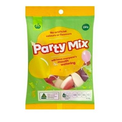 📌 Woolworths Party Mix Candies 150g (จำนวน 1 ชิ้น)