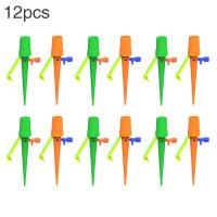 12Pcs Plant Self Watering Spikes Adjustable Stakes System Vacation Plant Waterer Self Automatic Watering Device Irrigation Tool Watering Systems  Gard