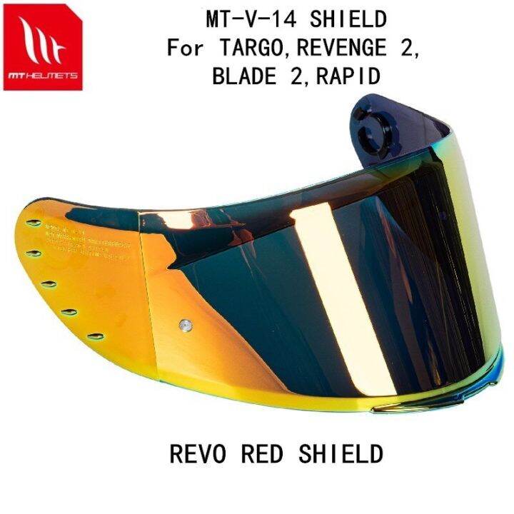 Replacement Helmet Visor For MT Helmet TARGO REVENGE 2 BLADE 2 SV RAPID