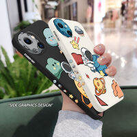 เคสนักบินอวกาศเข้าสู่ระบบ IPhone 15 14 13 12 11 Plus Pro Max Mini ซิลิโคนเหลวรูปแบบด้านข้าง