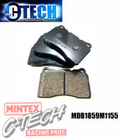 MINTEX C-Tech ผ้าเบรคเกรด Hi Performance ซี่รีย์ M1155 คู่หน้า มิตซูบิชิ MITSUBISHI (MB) Lancer Evolution V, VI, VII