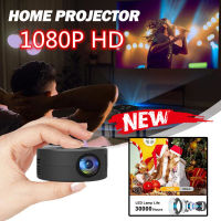 โปรเจคเตอร์ YT200แบบพกพาขนาดเล็ก1080P โปรเจ็คเตอร์ LED โฮมเธียเตอร์กล่องสมาร์ททีวีหน้าจอ USB สำหรับ IOS Android