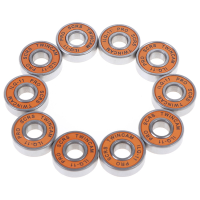 48Pcs ILQ-11 Skate Scooter No Noise Oil Lubricated Smooth Skate Bearing Longboard Speed Inline Skate Wheel Bearing