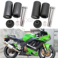 No Cut รถจักรยานยนต์กรอบ Sliders Crash Falling สำหรับ Kawasaki Ninja ZX-6R ZX6R ZX6RR 2003-2004