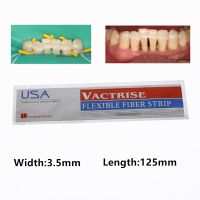 ☏❁✈ 1Pc Dental Fiber Splint Glass Flexible Fiber Strip Composite Resin Bonding Adhesive Braided Glass Fiber Stick 3.5X125mm