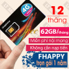 Sim 4g vina 1 năm d60g-12t. vd89 12t fhappy free 62gb tháng+miễn phí gọi - ảnh sản phẩm 1