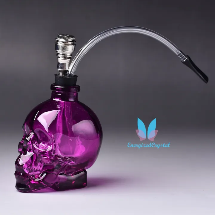 3.5 Purple Skull Glass Water Pipe Lazada PH