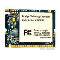 รถอาเธอร์ AR2413A AR5005G AR5BMB5มินิ PCI Wifi Kad Tanpa Wayar 802. Kad Wayarles Rangkaian 11 Bg