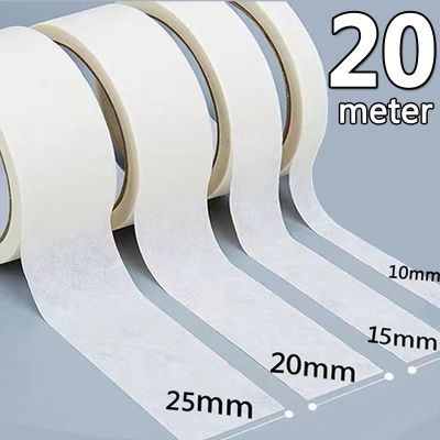 20M Adhesive Masking Tape Writable for Painting Sketch Car Sticker Paper School Supplies Stationery