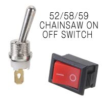 2pcs Replacement Chainsaw On/Off Stop Starter Toggle Switch 4500/5200/5800/45/52/58cc Chainsaws Button Switches Fit for Tarus Electrical Circuitry  Pa