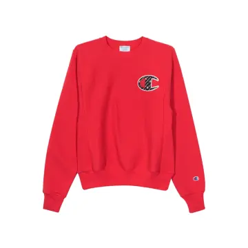 Champion big c hot sale crewneck sweatshirt