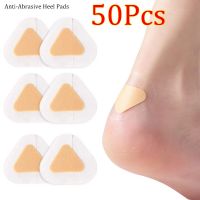 50pcs Gel Heel Protector Foot Patches Adhesive Blister Pads Pain Relief Plaster Heel Liner Grip Shoes Stickers Foot Care Cushion Shoes Accessories