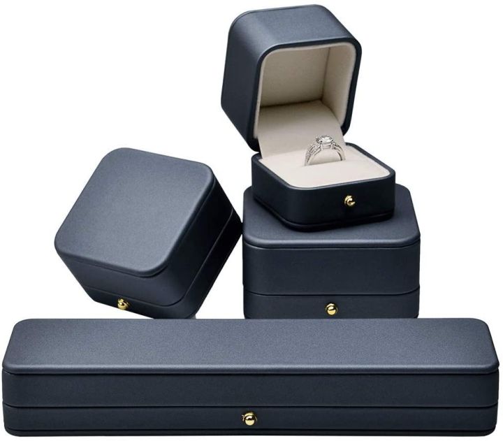 Oirlv Bracelet Box Jewelry Display Storage Case Bangle Gift Box for Women  Gold Leather 