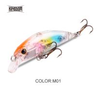 Kingdom Micro Fly Fishing Lures Wobblers เหยื่อ Hard ประดิษฐ์สั่น Sinking Minnow Noise Attraction อุปกรณ์ตกปลา