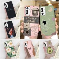 เคสสำหรับ Samsung Galaxy F13เคสนักบินอวกาศสาวเท่เคสหลังซิลิโคนลายผีเสื้อนิ่มลายการ์ตูนสวยสำหรับ Samsung F13กระเป๋าโทรศัพท์แฟชั่นใหม่ปลอกหุ้มเคสห่อหุ้ม