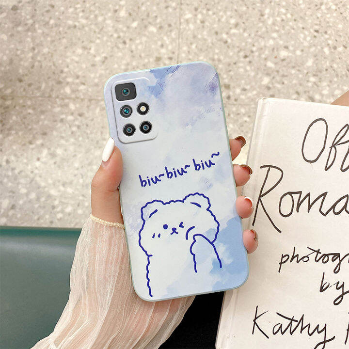 xiaomi-redmi-10กรณีเคสโทรศัพท์ซิลิโคน-tpu-ฝาหลัง-redmi10-10ทาสีปลอกอ่อน