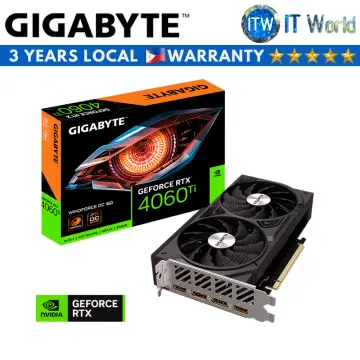 GIGABYTE NVIDIA GeForce RTX 4060 Ti GAMING OC 16GB GDDR6 PCI Express 4.0  Graphics card Black GV-N406TGAMING OC-16GD - Best Buy