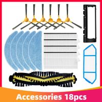 【lz】♦  Peças de aspirador robô Escova lateral principal Filtro Hepa Peças de pano Mop Ajuste para Ikho Criar NetBot S15 Neatsvor X500 X600 X500 Pro