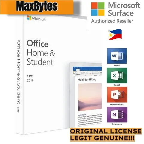 Microsoft Office Home & Student 2019 1 PC Original License Legit Genuine.  Limited Stock Sale! | Lazada PH