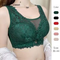 FallSweet Push Up Wireless Bra ผู้หญิงเซ็กซี่ Lace Brassiere ชุดชั้นในเต็มรูปแบบ PLUS ขนาด Bra 36-44 B C D ถ้วย