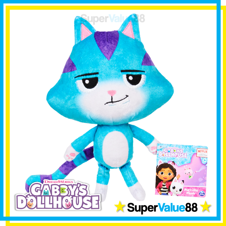 Peluche CatRat Gabby's Dollhouse 25cm - Posh Paws - Multicolore - Neuf - 10 Pouces